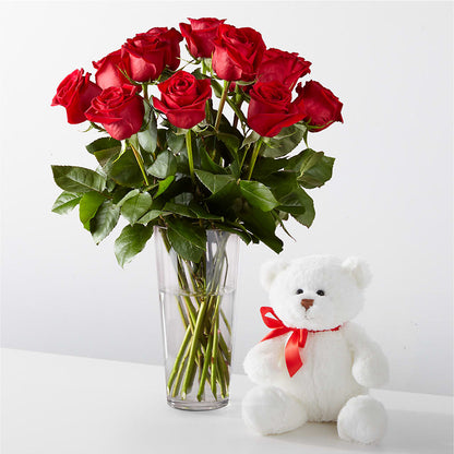 Romantic Long Stem Red Rose Bouquet Bundles –  Morgan Hill Florist, San Jose CA