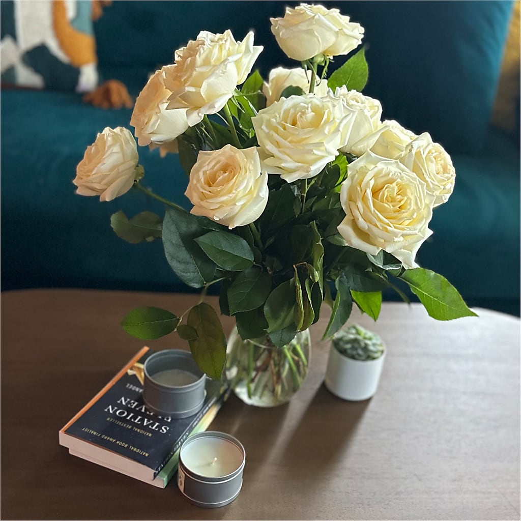Long Stem Yellow Rose Bouquet –  Morgan Hill Florist, San Jose CA