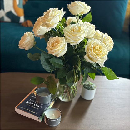 Long Stem Yellow Rose Bouquet –  Morgan Hill Florist, San Jose CA