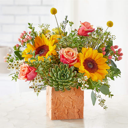 Sunflower Season Bouquet –  Morgan Hill Florist, San Jose CA