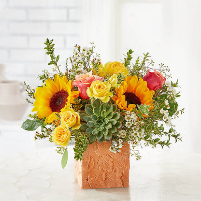 Sunflower Season Bouquet –  Morgan Hill Florist, San Jose CA