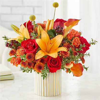 Scarlet Skies Bouquet –  Morgan Hill Florist, San Jose CA