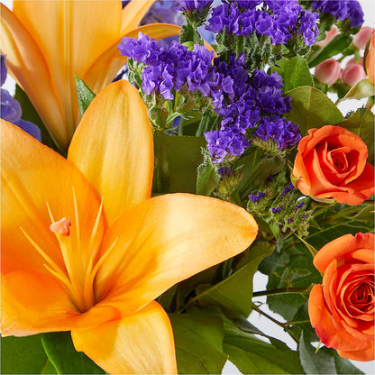 Radiant Citrus Bouquet –  Morgan Hill Florist, San Jose CA