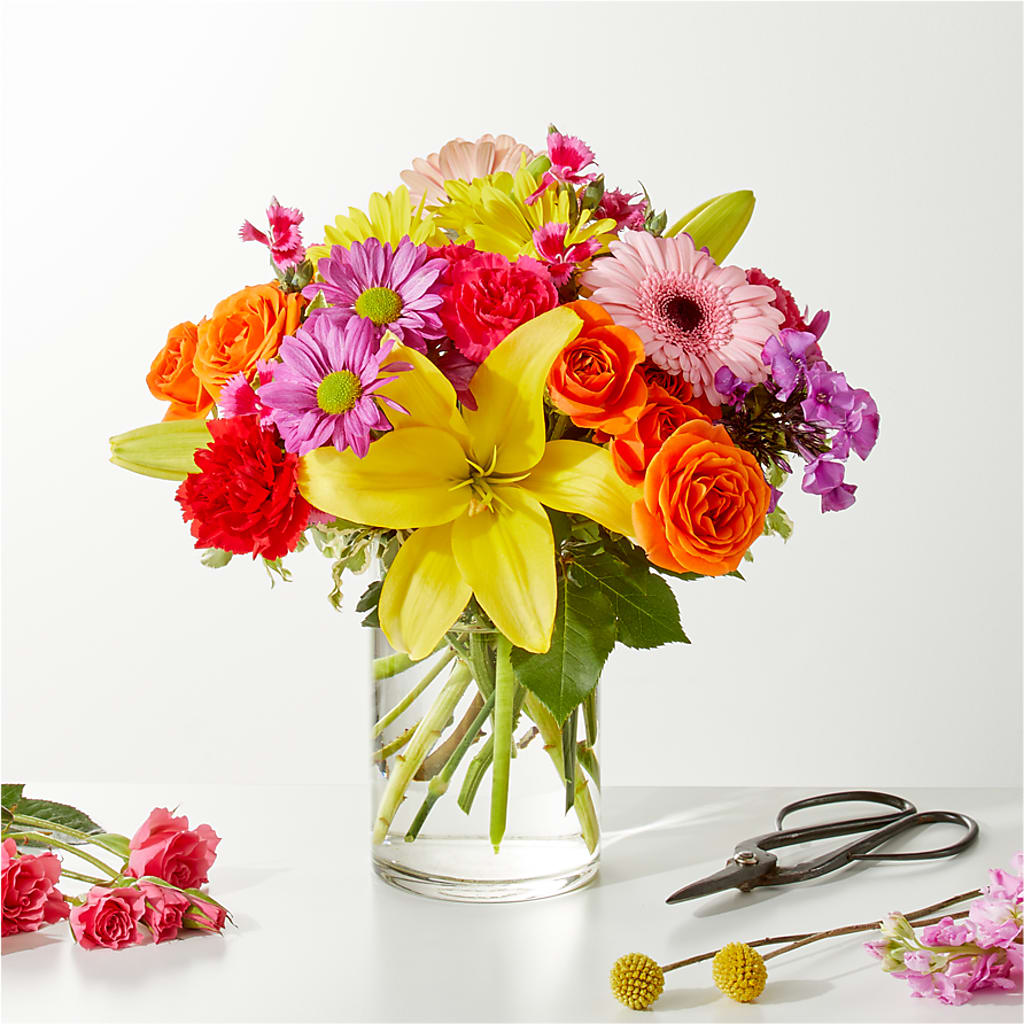 Cue the Confetti - A Florist Original –  Morgan Hill Florist, San Jose CA