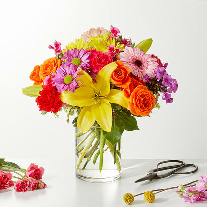 Cue the Confetti - A Florist Original –  Morgan Hill Florist, San Jose CA