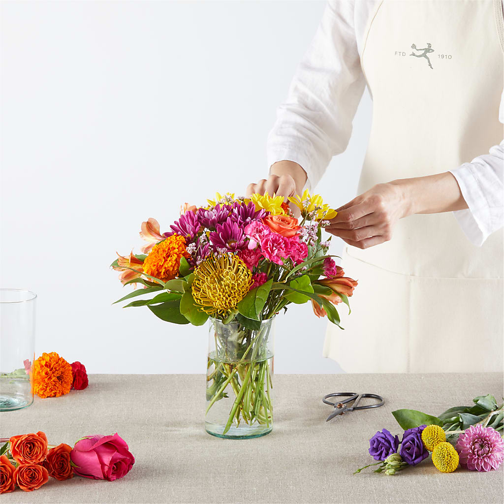 Feast of Color – A Florist Original –  Morgan Hill Florist, San Jose CA