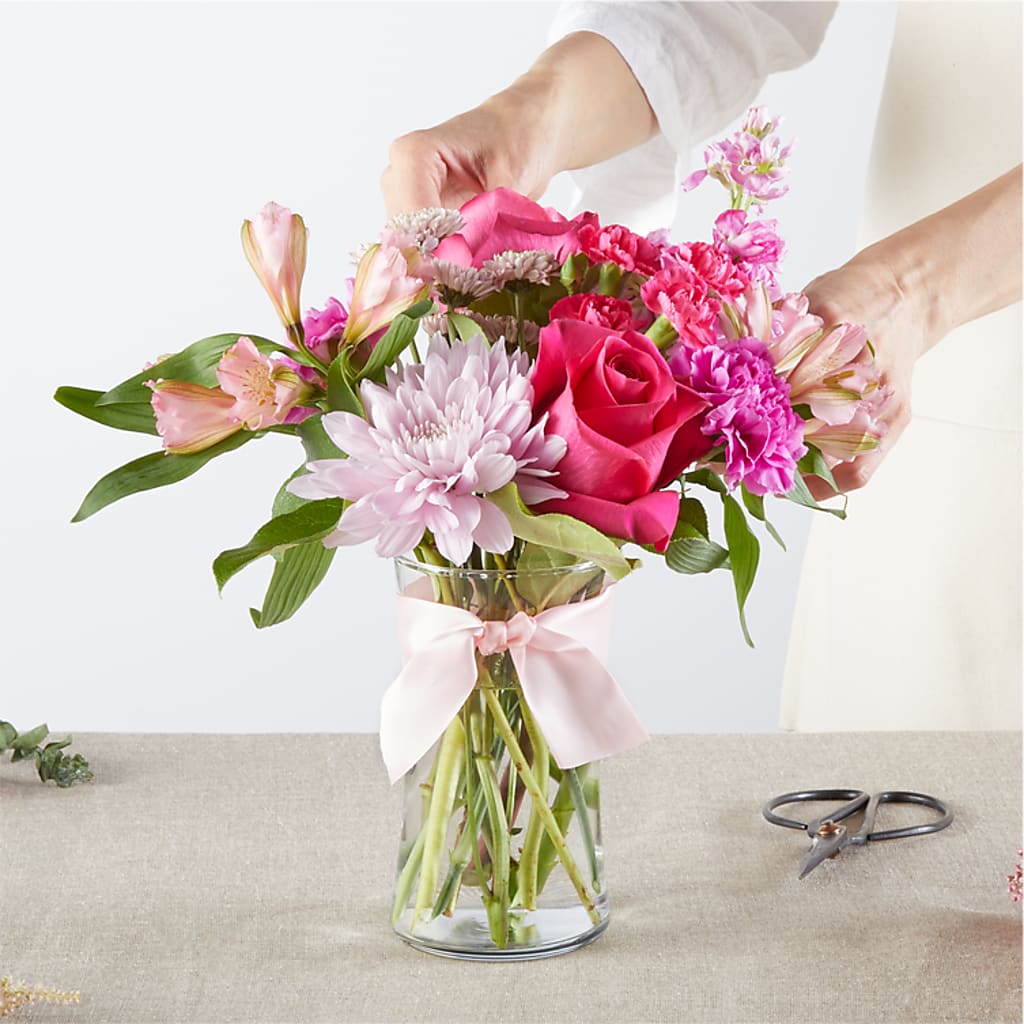 Pink Ribbon - A Florist Original –  Morgan Hill Florist, San Jose CA