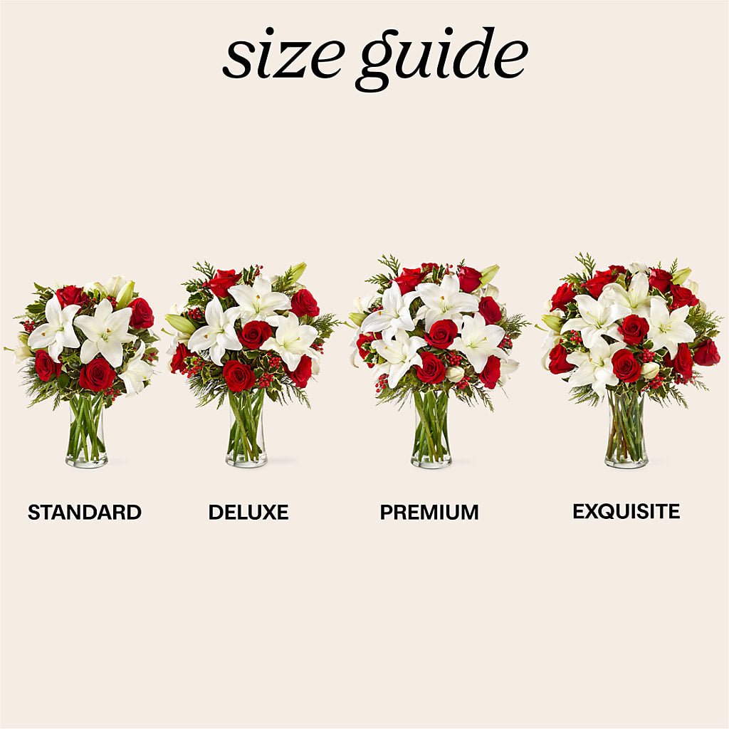 Sparkling Snowflakes Bouquet –  Morgan Hill Florist, San Jose CA