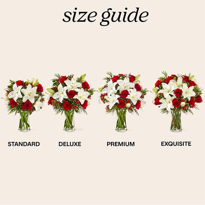 Sparkling Snowflakes Bouquet –  Morgan Hill Florist, San Jose CA