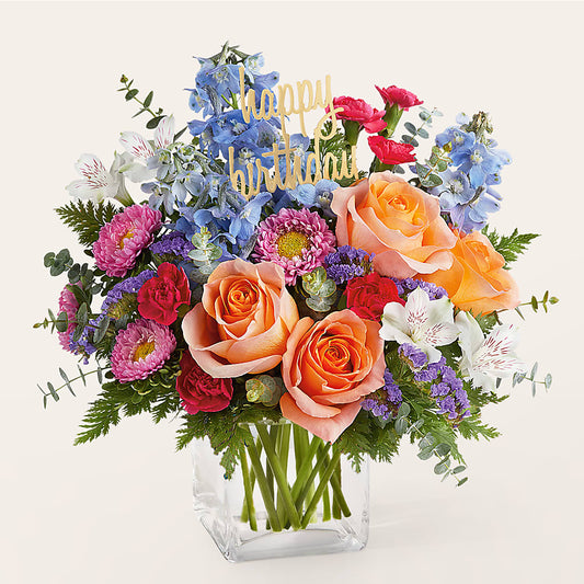 Birthday Bash Bouquet –  Morgan Hill Florist, San Jose CA
