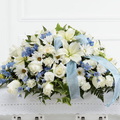 Tender Treasure Casket Spray –  Morgan Hill Florist, San Jose CA