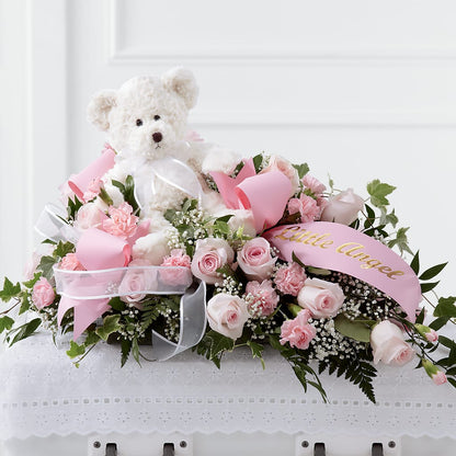 Touch of Sympathy Casket Spray –  Morgan Hill Florist, San Jose CA