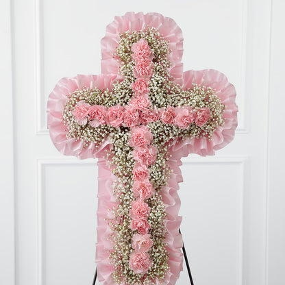 Angel's Cross Easel –  Morgan Hill Florist, San Jose CA