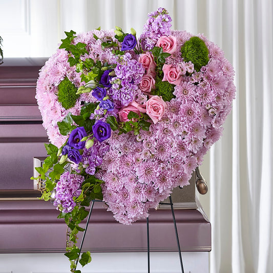 Treasured Love Standing Heart –  Morgan Hill Florist, San Jose CA