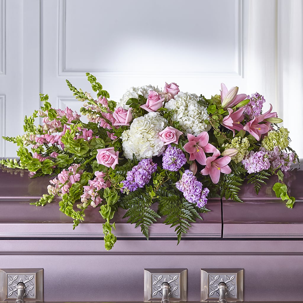 Life's Gratitude Casket Spray –  Morgan Hill Florist, San Jose CA