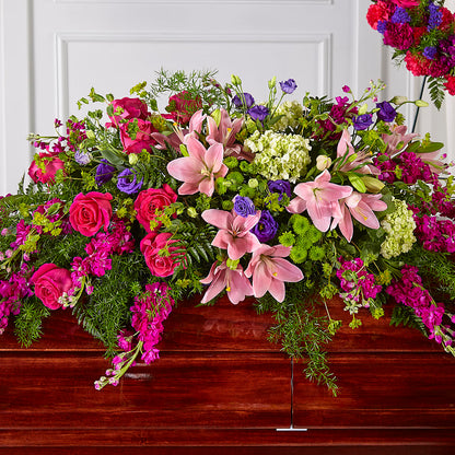 Radiant Tribute Casket Spray –  Morgan Hill Florist, San Jose CA
