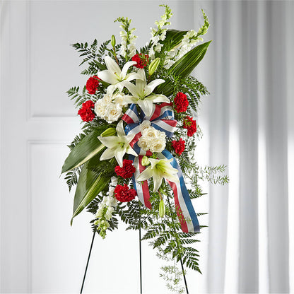Stars of Life Standing Spray –  Morgan Hill Florist, San Jose CA