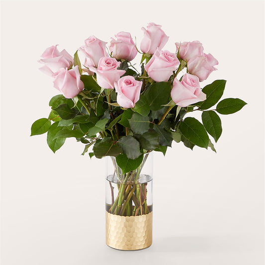 Picture Perfect Pink Rose Bouquet –  Morgan Hill Florist, San Jose CA