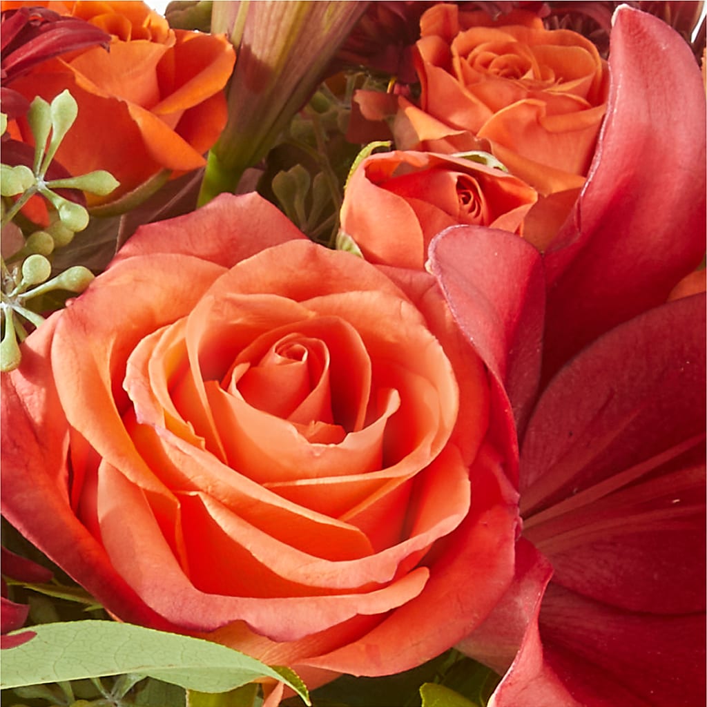 Crimson Leaves Bouquet –  Morgan Hill Florist, San Jose CA
