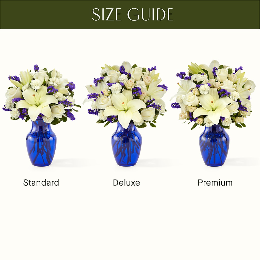 Sapphire Rush Bouquet –  Morgan Hill Florist, San Jose CA