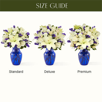 Sapphire Rush Bouquet –  Morgan Hill Florist, San Jose CA