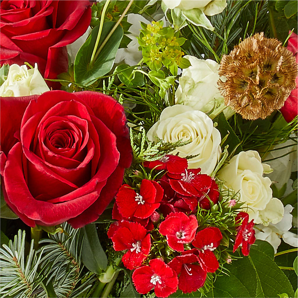 Deck the Halls Bouquet –  Morgan Hill Florist, San Jose CA