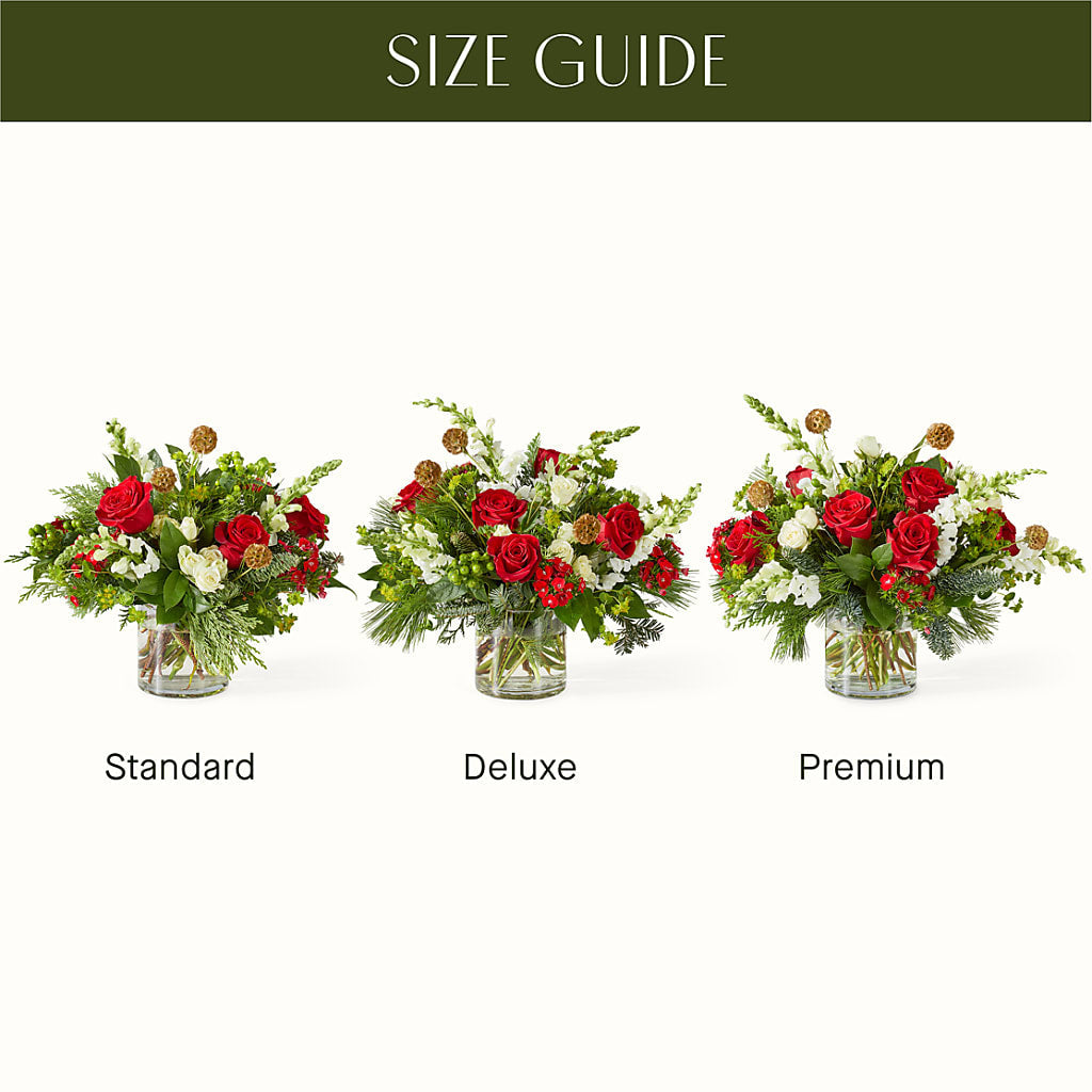 Deck the Halls Bouquet –  Morgan Hill Florist, San Jose CA