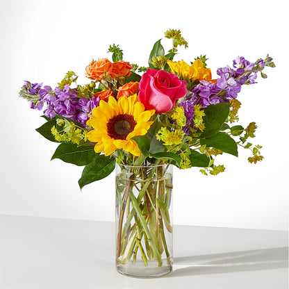 Vibrant Greetings Bouquet –  Morgan Hill Florist, San Jose CA