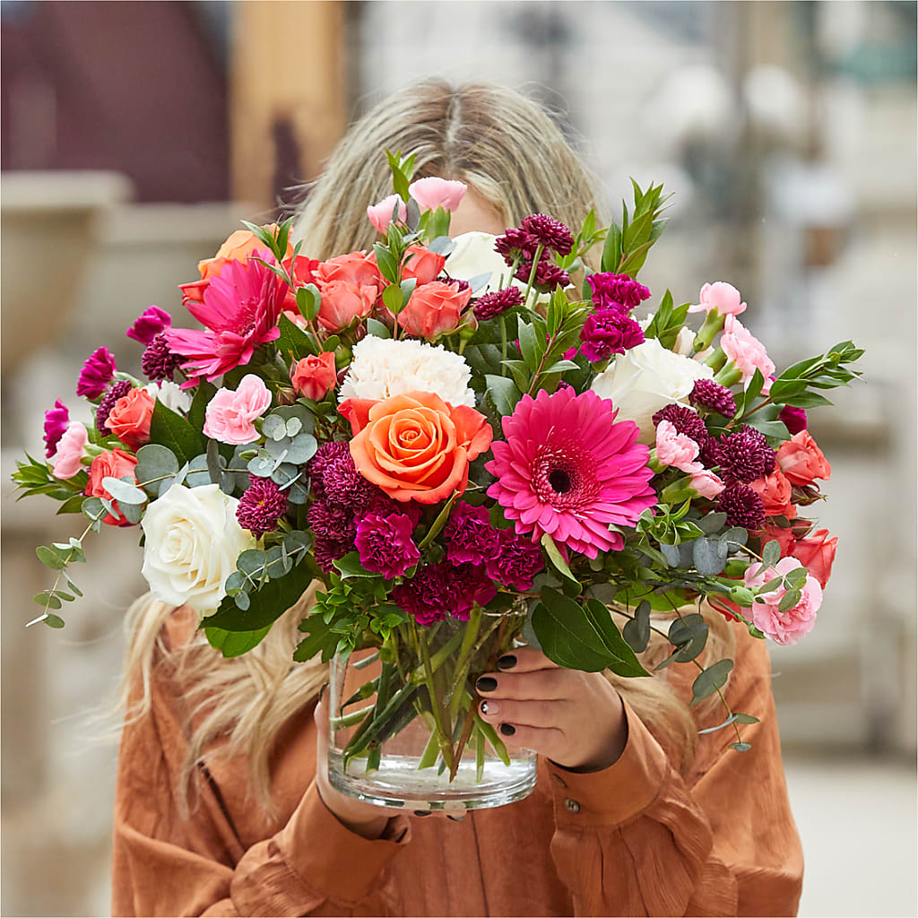 Smell the Roses Bouquet –  Morgan Hill Florist, San Jose CA
