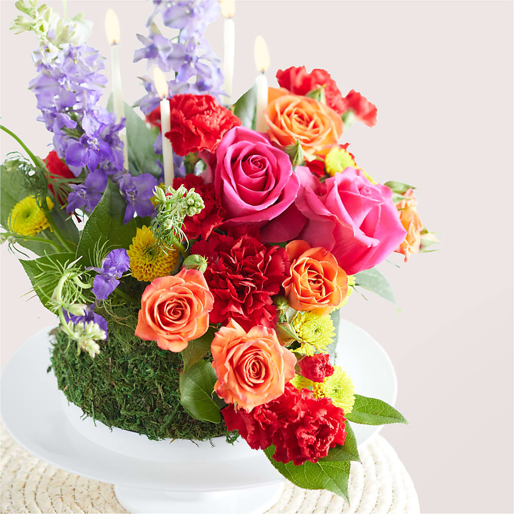 Best Year Yet Floral Cake –  Morgan Hill Florist, San Jose CA