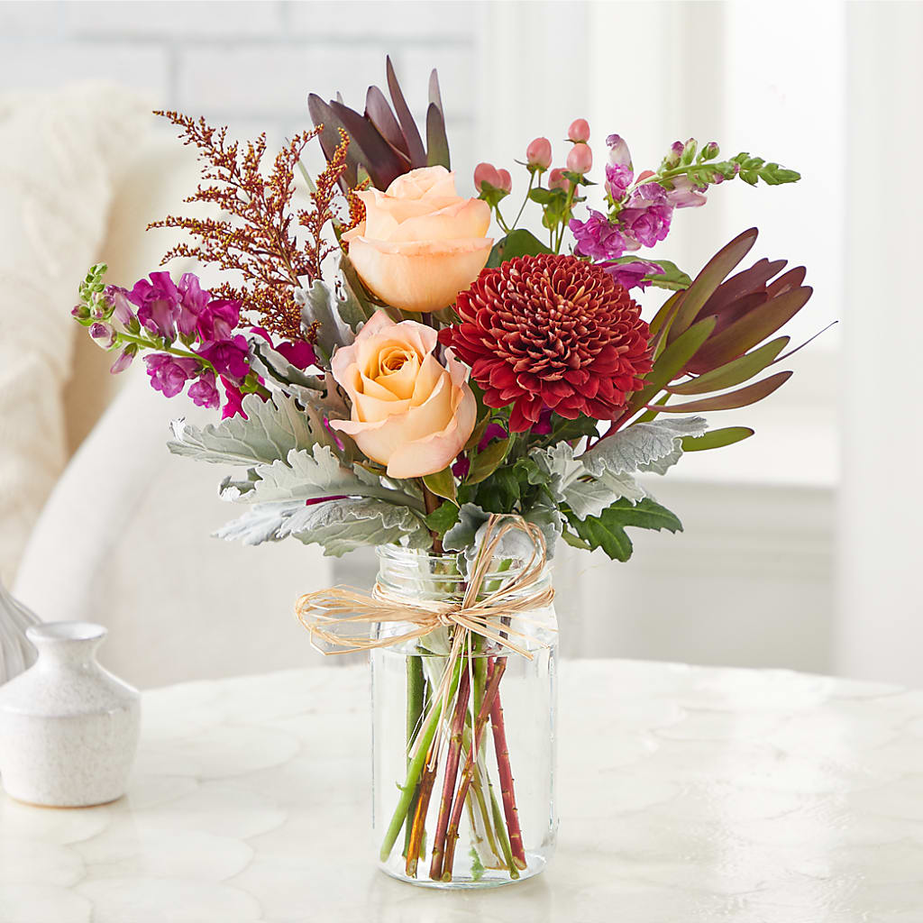 Moody Hues Bouquet –  Morgan Hill Florist, San Jose CA