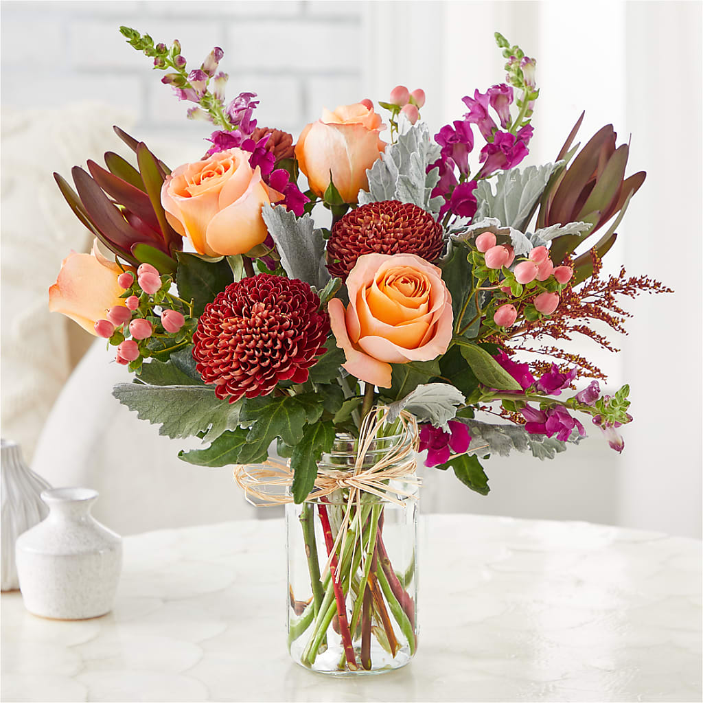 Moody Hues Bouquet –  Morgan Hill Florist, San Jose CA