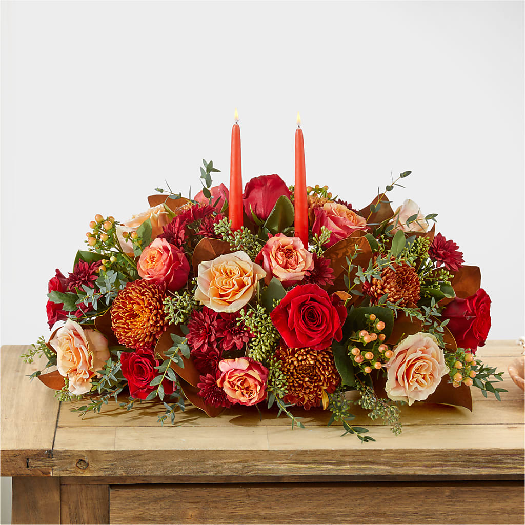 Gather Near Centerpiece –  Morgan Hill Florist, San Jose CA