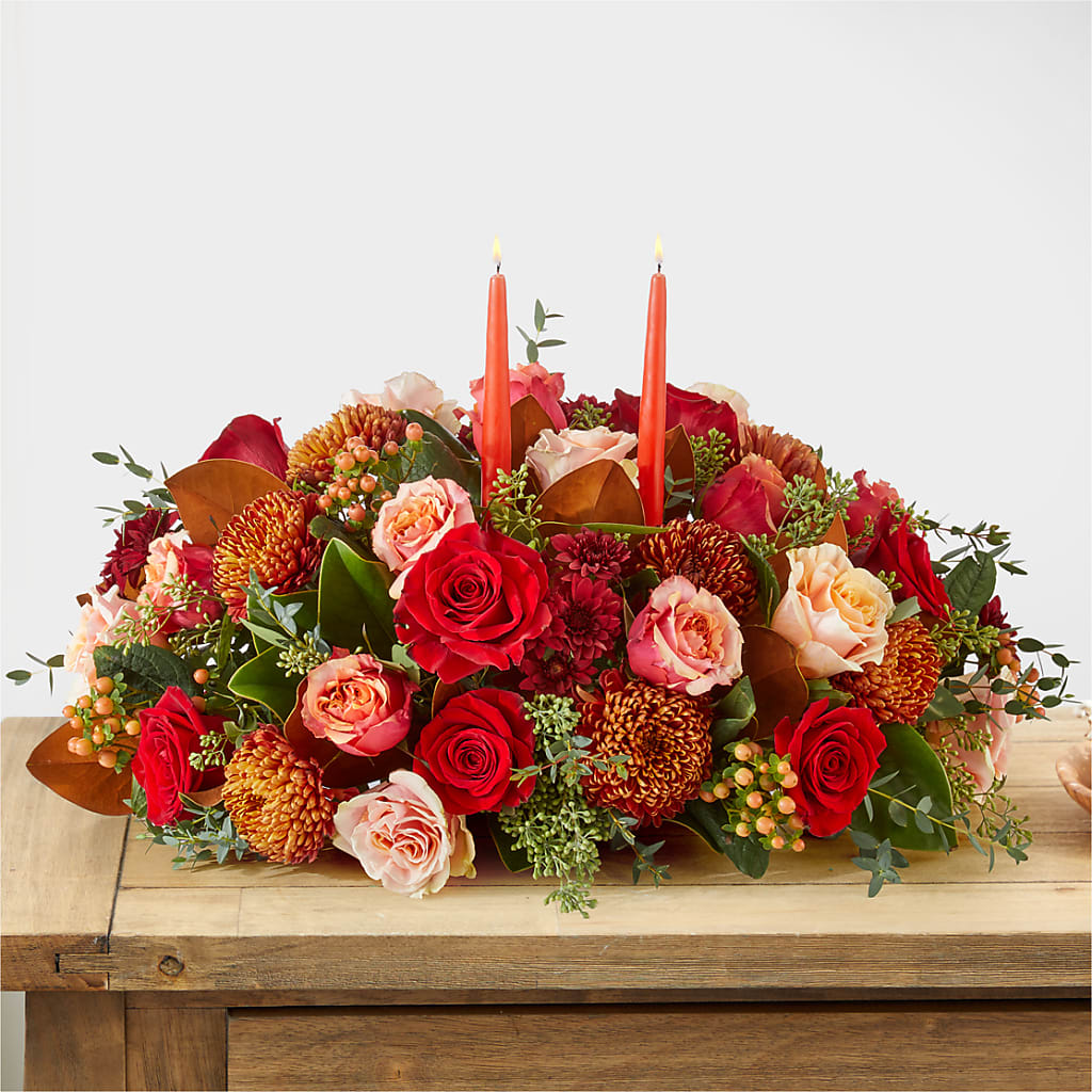 Gather Near Centerpiece –  Morgan Hill Florist, San Jose CA