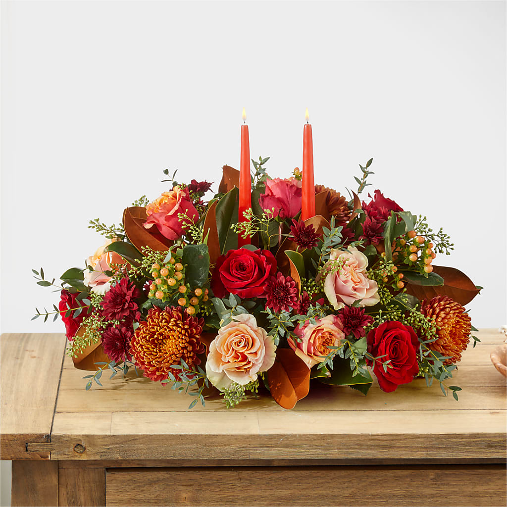 Gather Near Centerpiece –  Morgan Hill Florist, San Jose CA