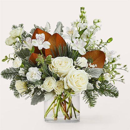 Fresh Snowfall Bouquet –  Morgan Hill Florist, San Jose CA