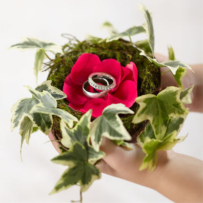 Lila Rose Ring Nest –  Morgan Hill Florist, San Jose CA