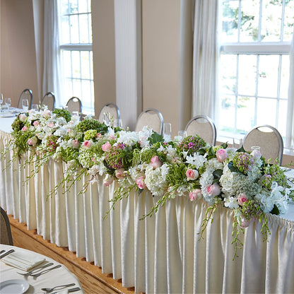 State of Joy Head Table Arrangement –  Morgan Hill Florist, San Jose CA