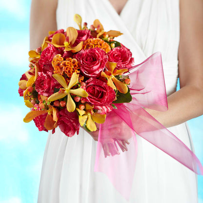 Brilliant Shades of Love Bouquet –  Morgan Hill Florist, San Jose CA
