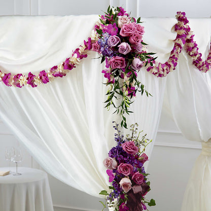 Color & Light Chuppah Decor –  Morgan Hill Florist, San Jose CA