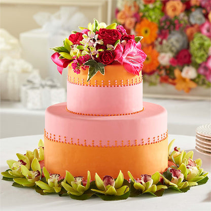 Sweet Citrus Cake Decor –  Morgan Hill Florist, San Jose CA