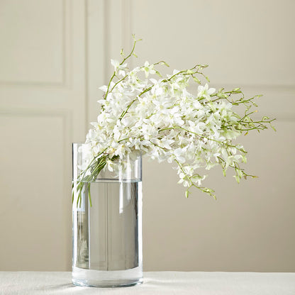 White Dendrobium Bouquet –  Morgan Hill Florist, San Jose CA